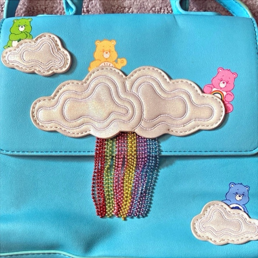DANIELLE NICOLE Care Bears dream cloud satchel/purse. - Picture 2 of 14